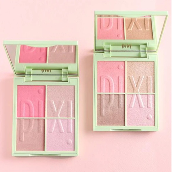 PIXI Eye Effects shadow palette x2. Hazelnut Haze AND Rosette Ray. New NO BOX - Picture 3 of 4